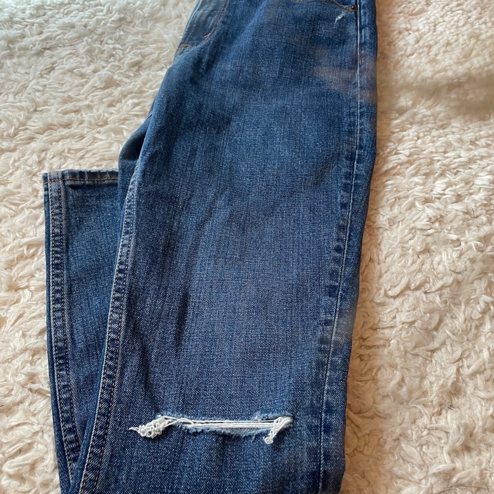 Abercrombie & Fitch Women’s Blue Skinny Jeans - Picture 8 of 9